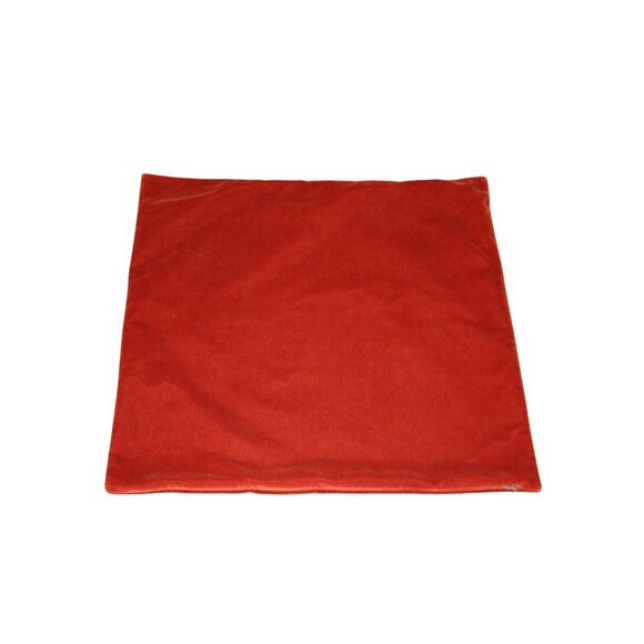 Pottery Barn Other - Pottery Barn Velvet Pillow Cover Orange 20x20 Fall Autumn Thanksgiving Decor